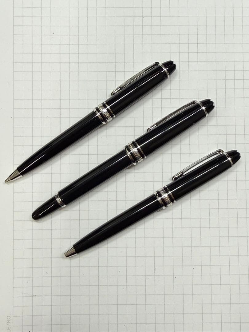 モンブラン　モーツァルト　プラチナライン　3本セット(ケース付き) 実用品