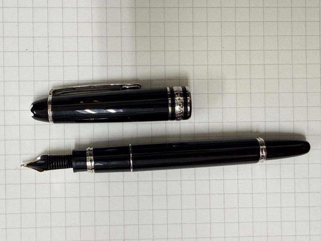 モンブラン　モーツァルト　プラチナライン　3本セット(ケース付き) 実用品