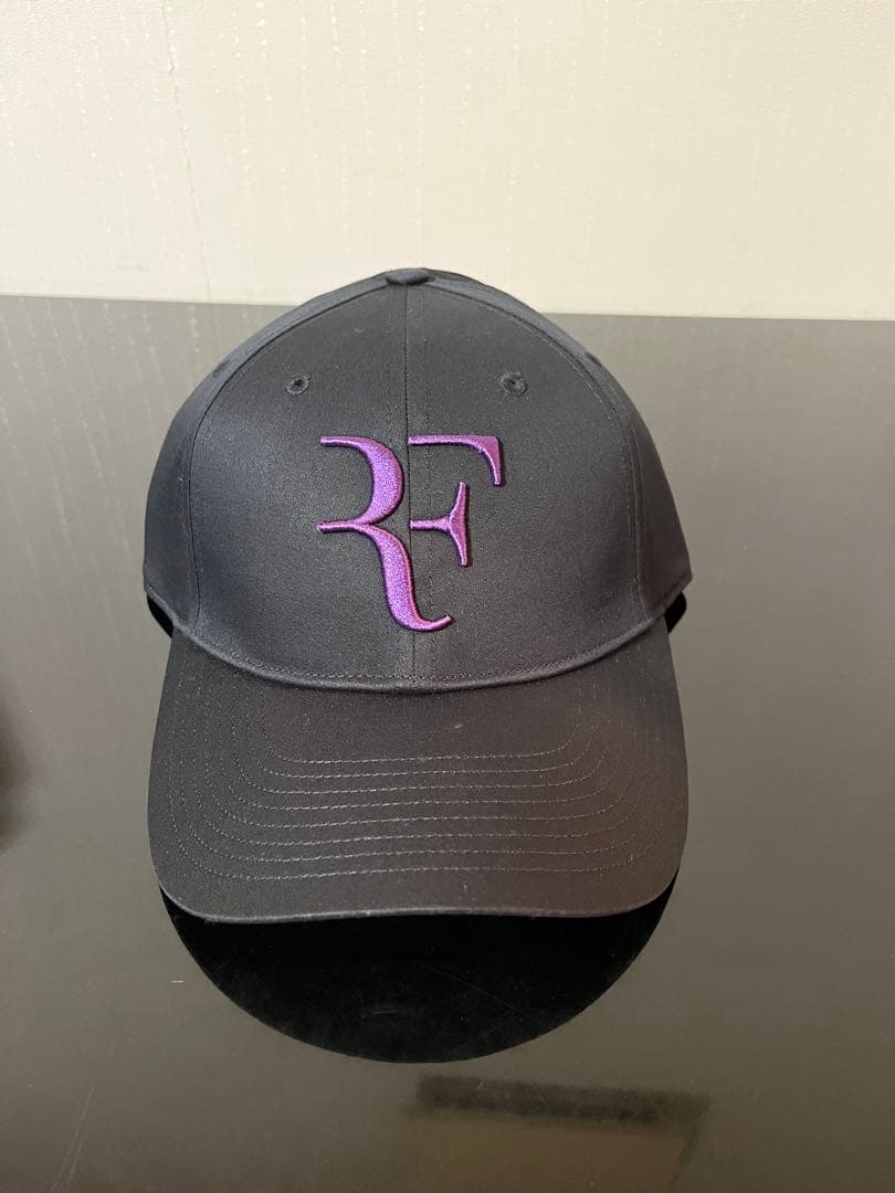 タグ付き・未使用品　ユニクロ　フェデラー　2022 パープル　帽子　キャップ