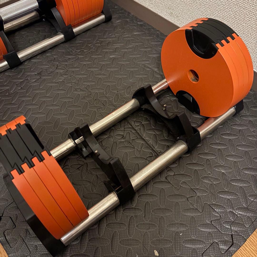 可変式ダンベル　40kg 2.5キロ刻み　２個セット　フレックスベル　式