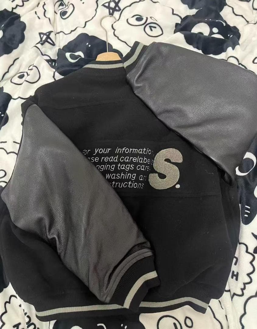 即日発送 issey miyake ブラック レザースリーブ ジャケット M