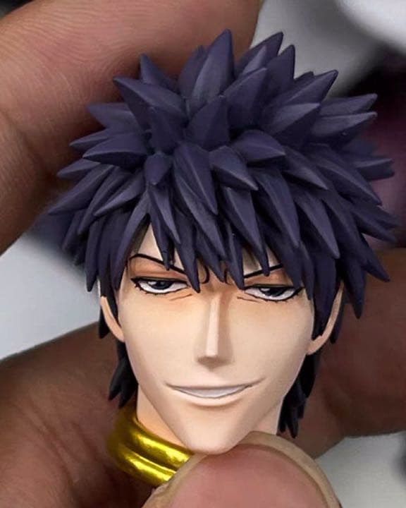 BLEACH 黒衣少年図 アーロニーロ1/8ガレージキット ガレキ スタチュー①