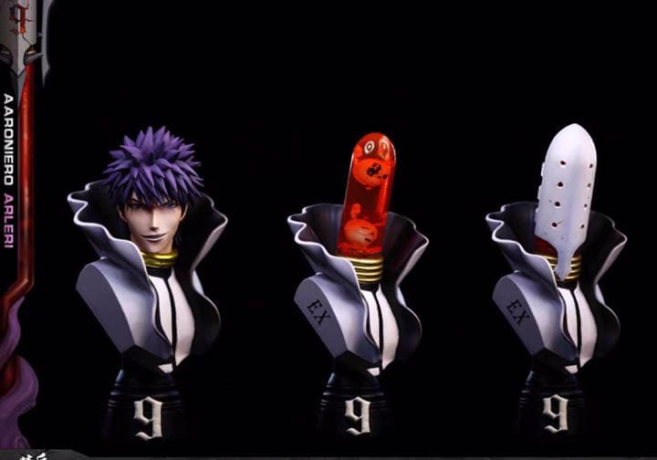 BLEACH 黒衣少年図 アーロニーロ1/8ガレージキット ガレキ スタチュー①