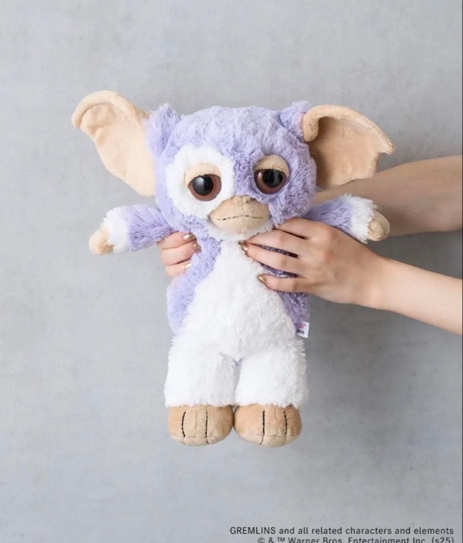 【GREMLINS グレムリン】ギズモ ライラックグレーHeart 35cm