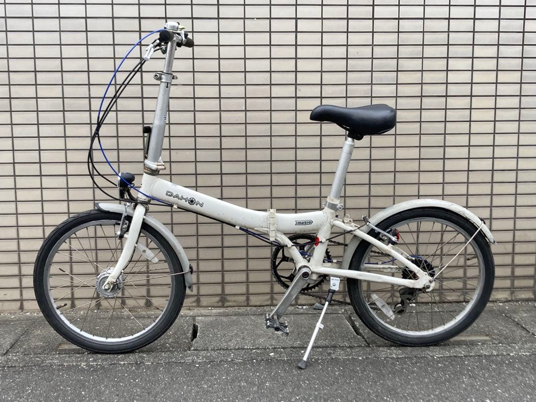 DAHON metro ダホン メトロ 外装6段 ドロヨケ&センタースタンド付