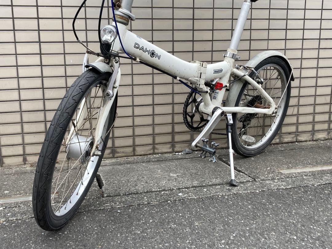 DAHON metro ダホン メトロ 外装6段 ドロヨケ&センタースタンド付