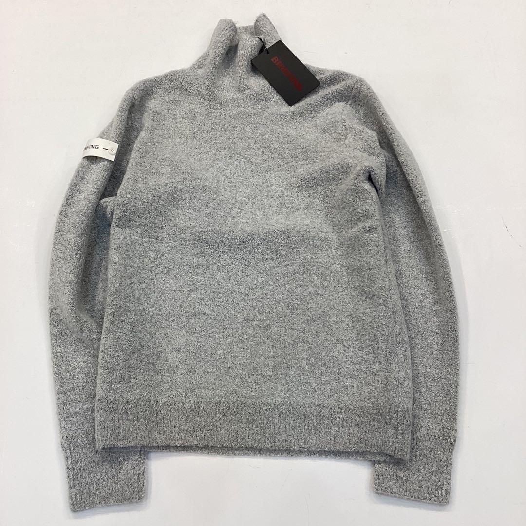 BRIEFING 新品　BOUCLE YARN TURTLENECK KNIT