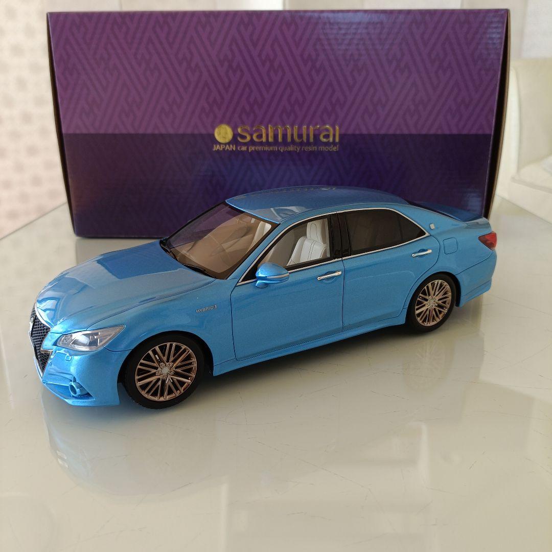 京商　クラウン　アスリート　ブルー　青