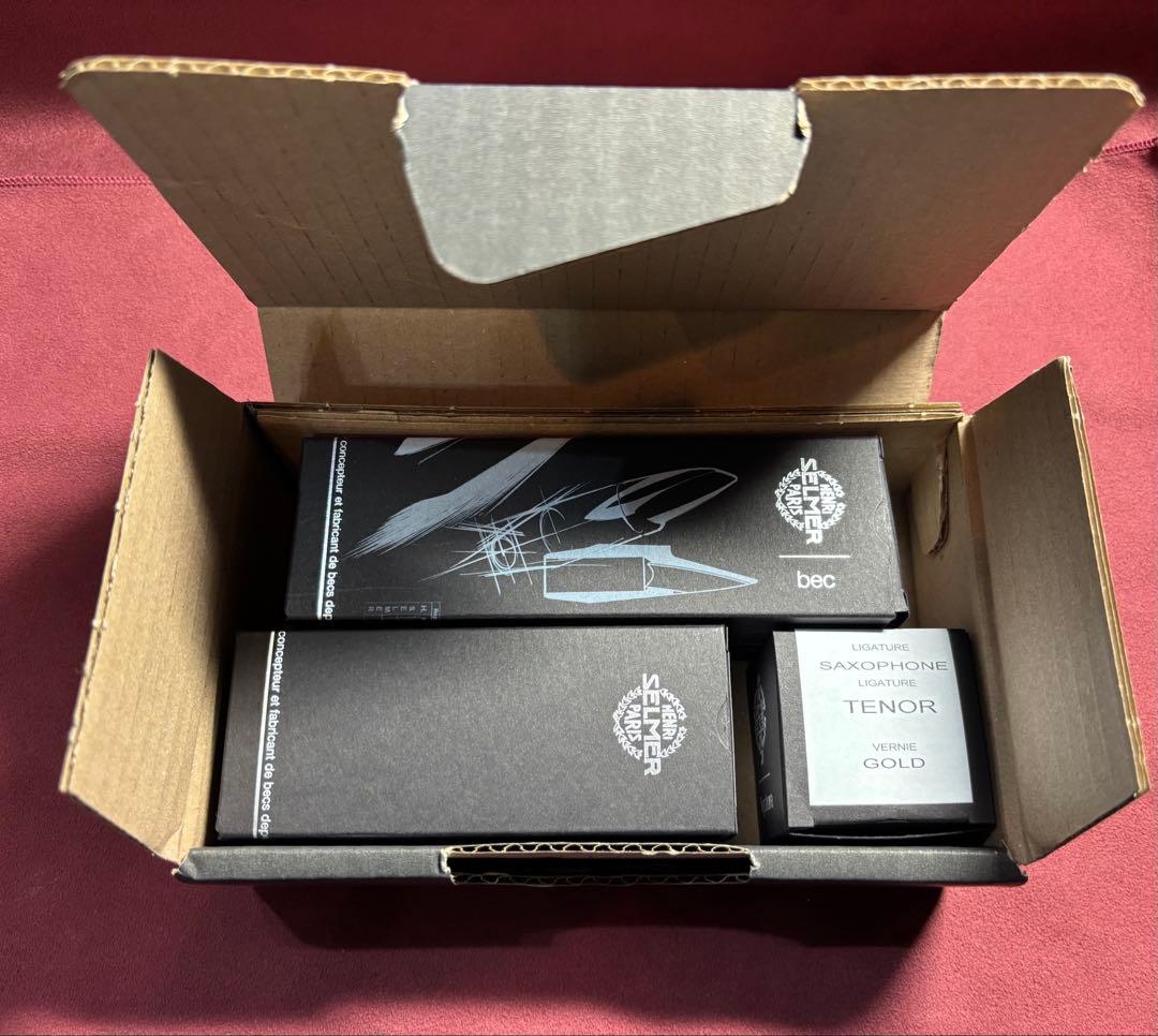 セルマーコンセプトテナーサックス用マウスピース　リガチャー&マウスピースセット