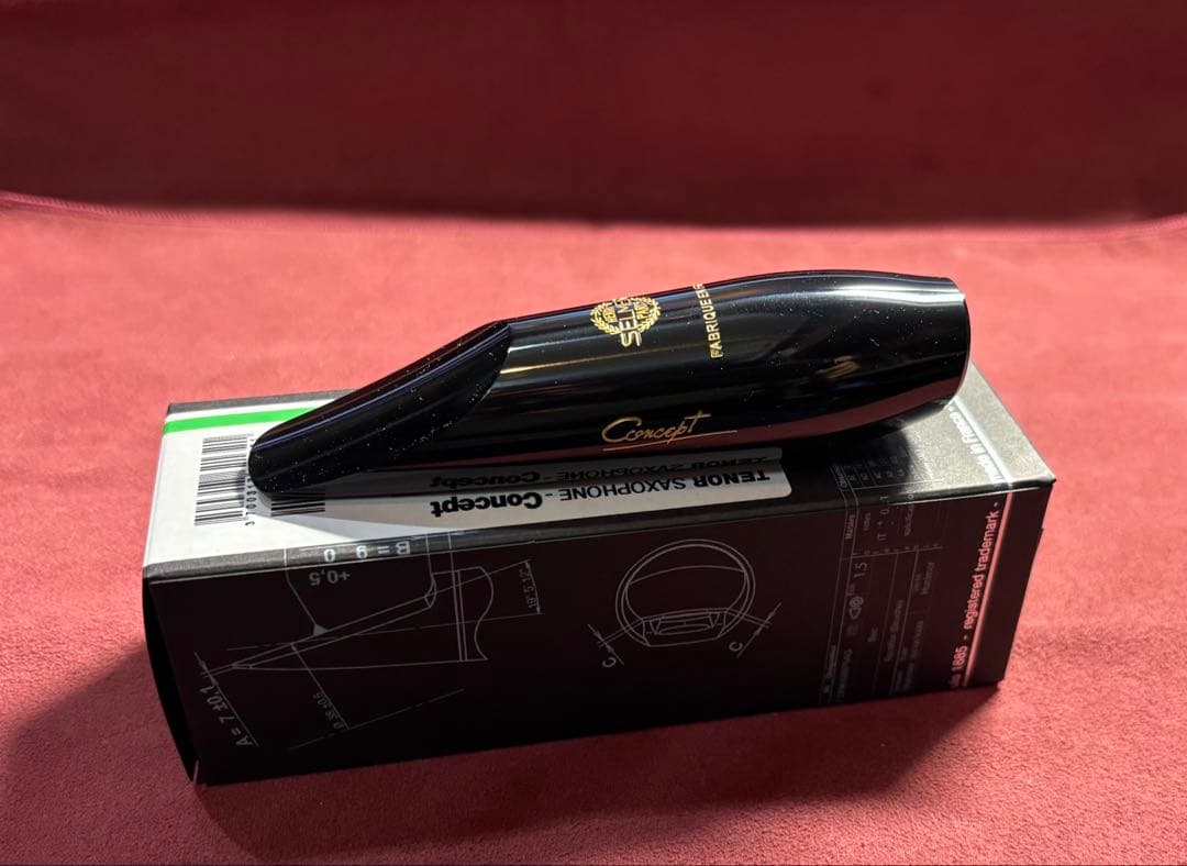 セルマーコンセプトテナーサックス用マウスピース　リガチャー&マウスピースセット