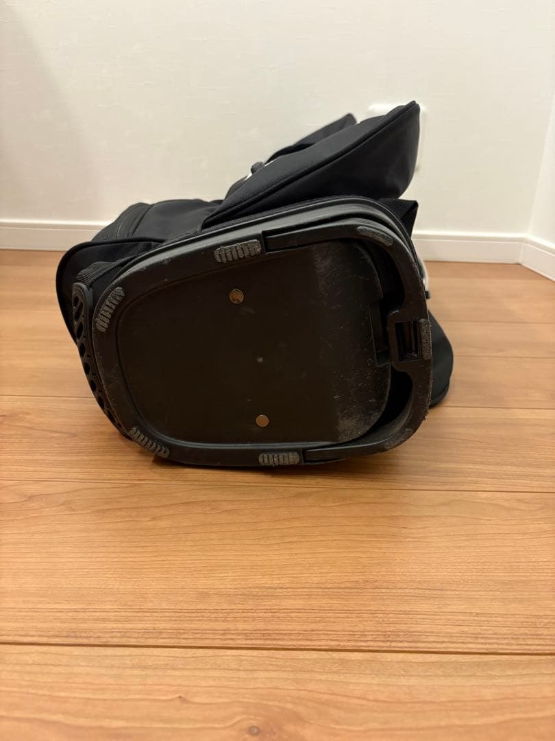 BEAMS GOLF スタンド付きキャディバッグ 黒/緑