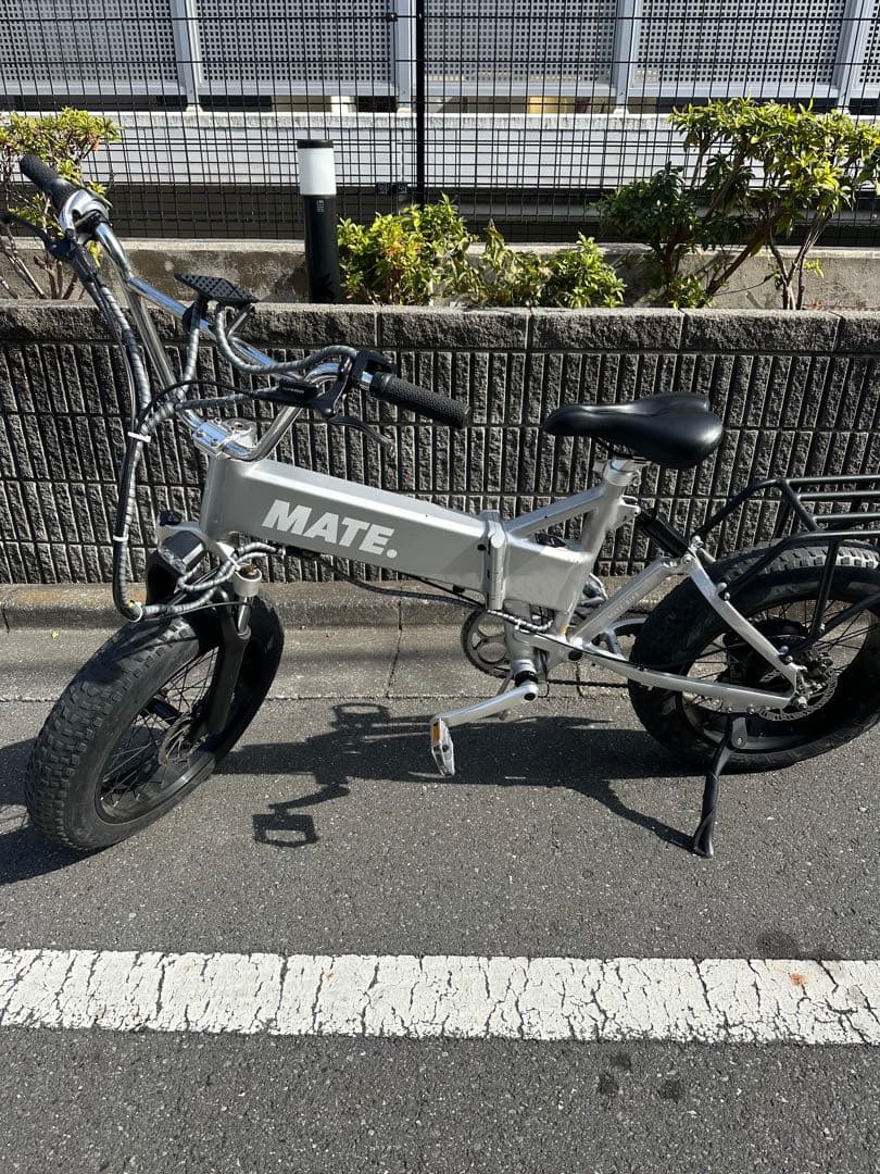 MATE X 250 Polar Silver 荷台付き ハンドルカスタム