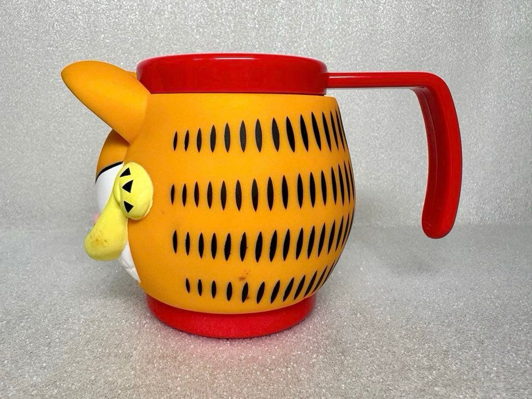 当時物　レトロ　SEGA ガーフィールド　レリーフカップ　セガ　未使用