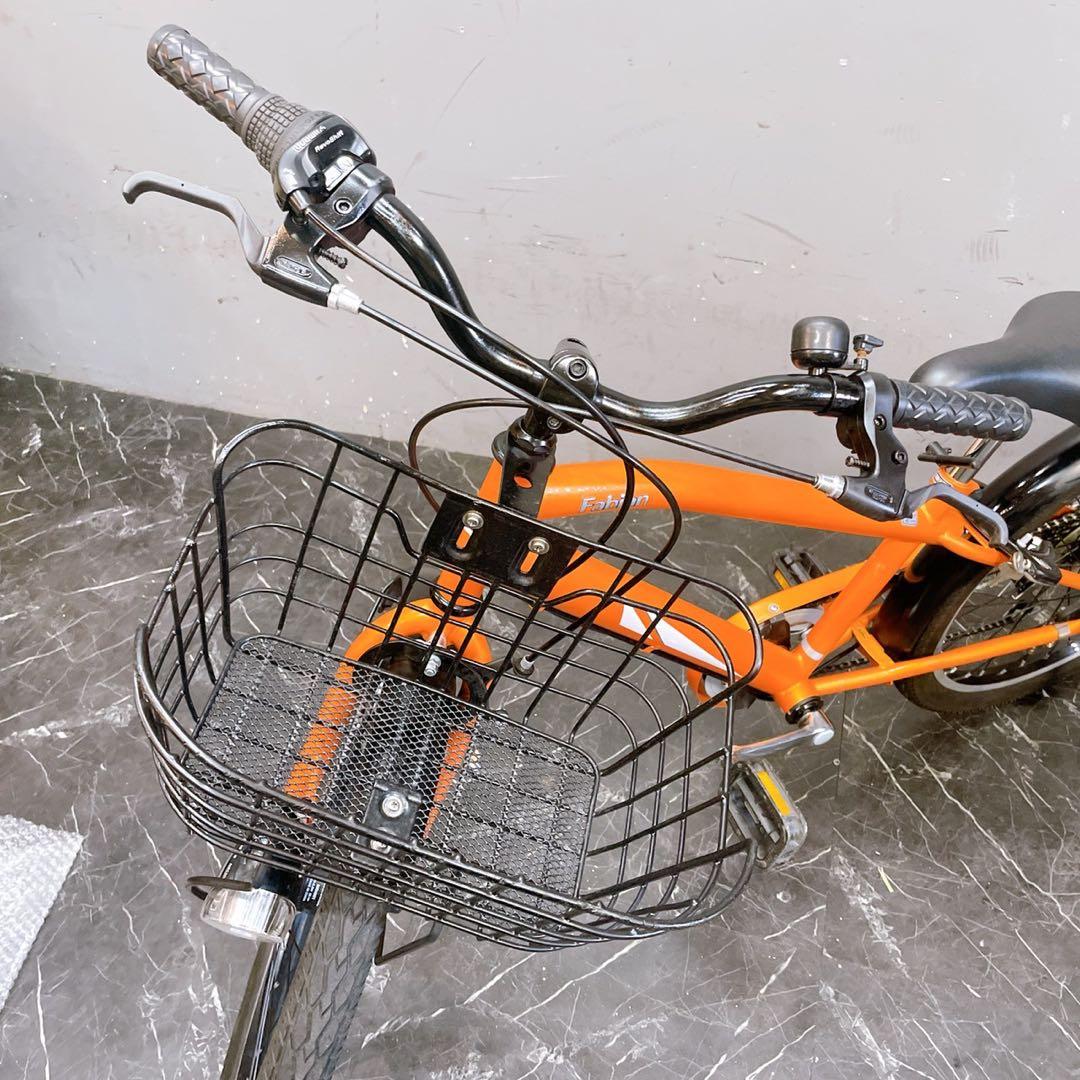 【955】《関西 引き取り》子供用自転車 子供車 Fabian オレンジ