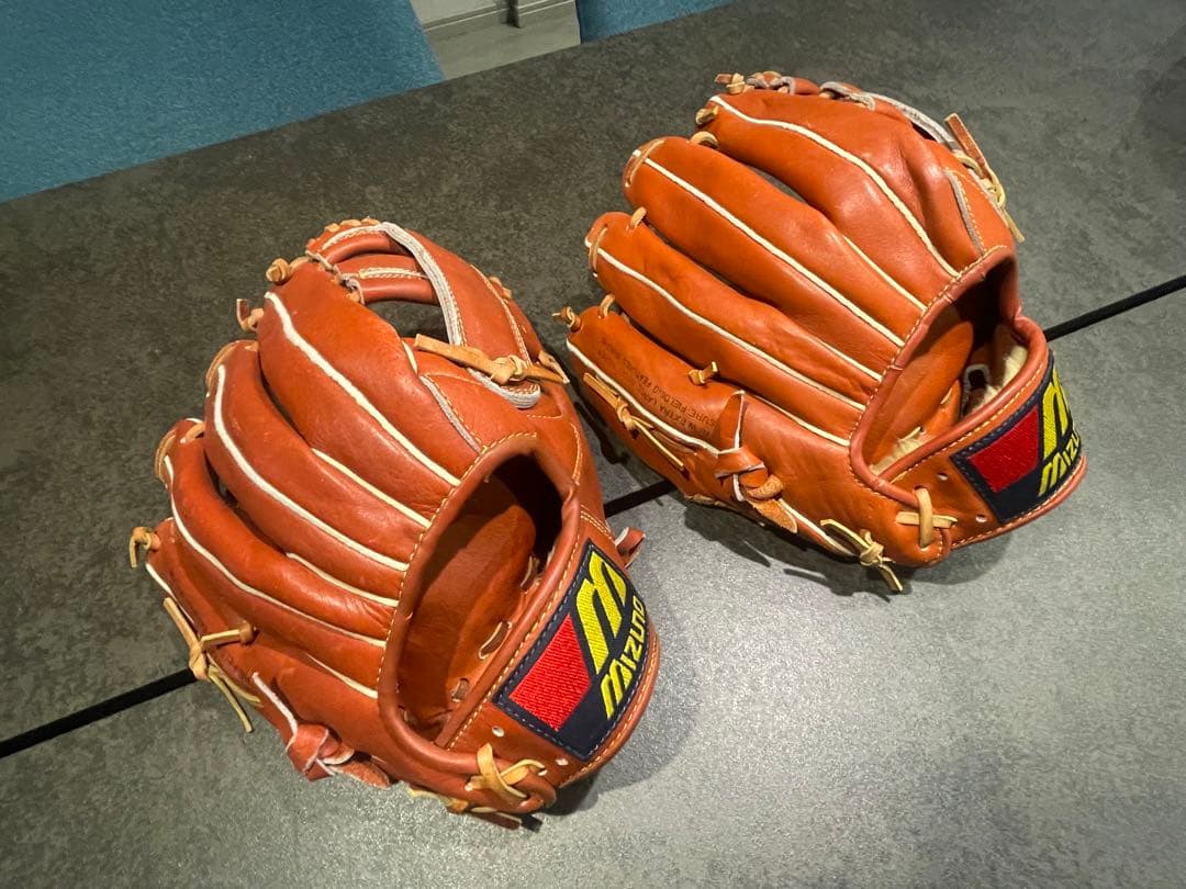 ミズノ☆ビンテージグローブ2個セット