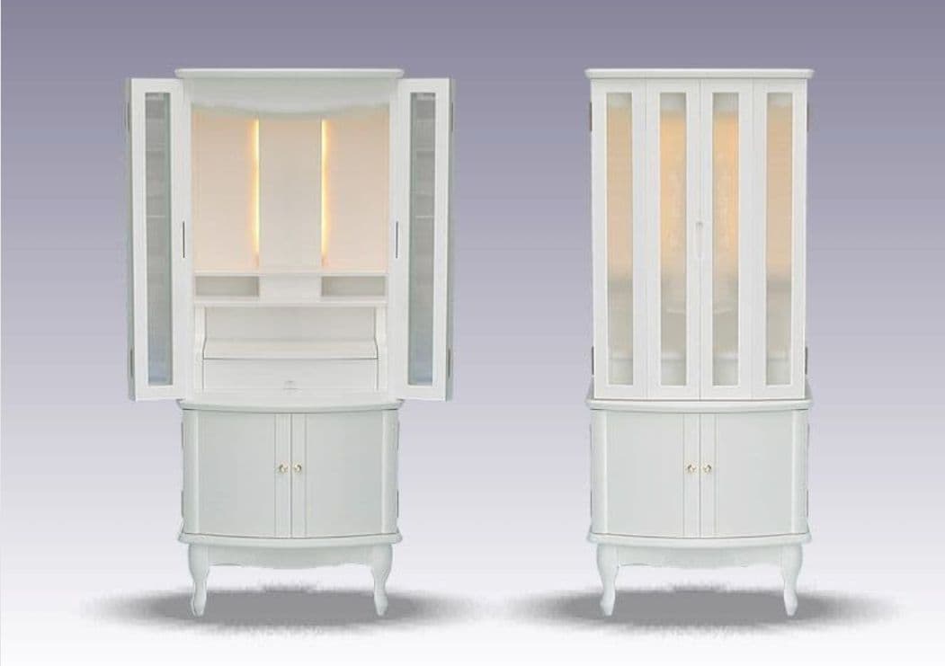 新品アンティーク調仏壇下部(収納可)