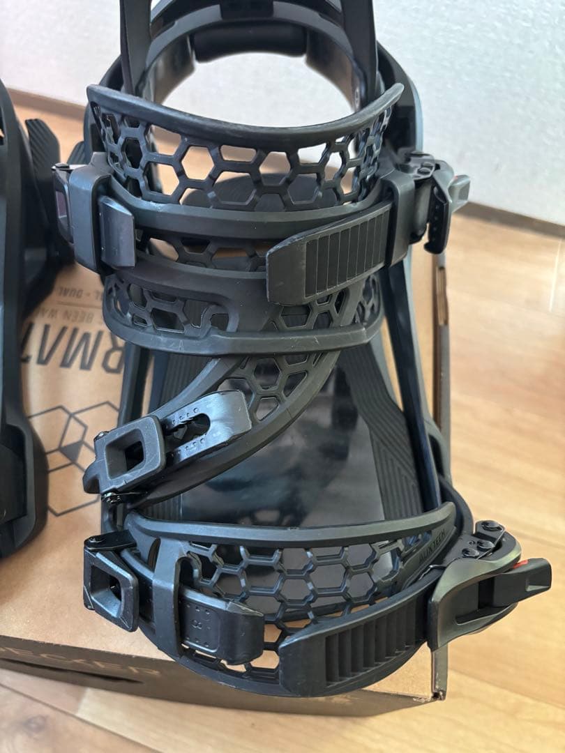 NIDECKER Supermatic ブラック ビンディング　Lサイズ