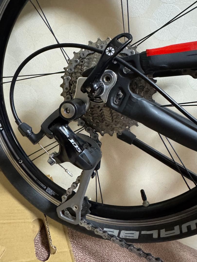 DAHON Mu SLX マットブラック カスタム多数 折りたたみ自転車 黒