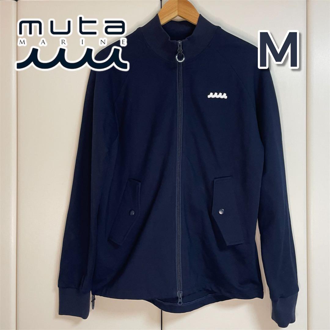 muta ムータ　M アウター　ポンチブルゾン　ジップアップジャージ