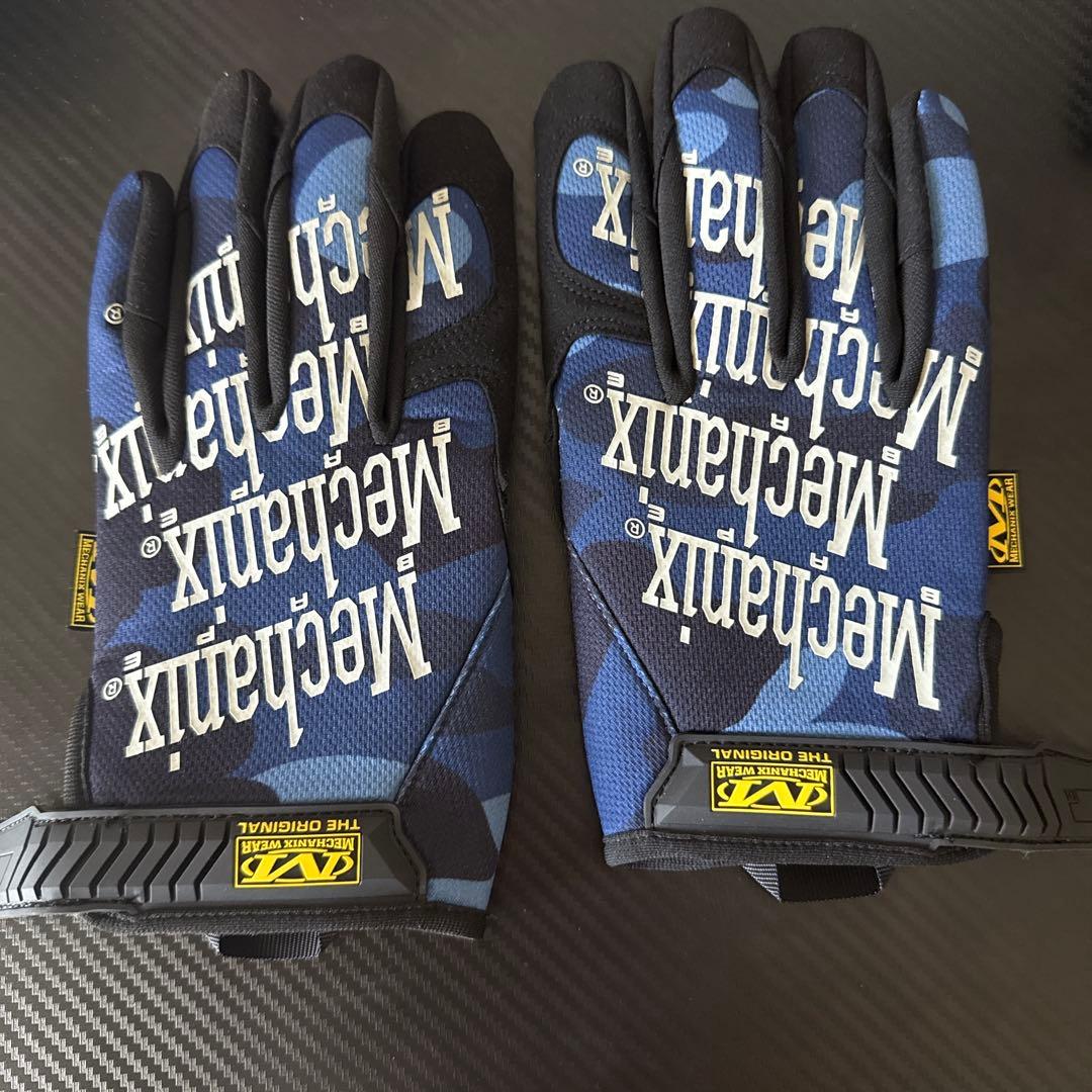 A BATHING APE メンズグローブネイビー