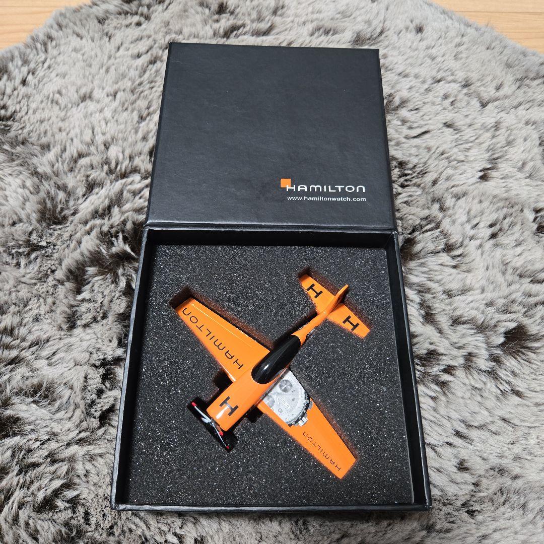 HAMILTON 飛行機模型 オレンジ色
