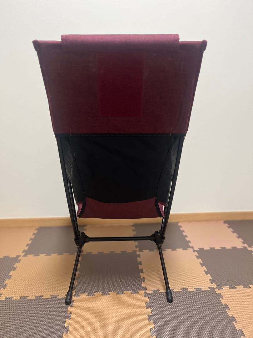 ヘリノックス ホームデコ&ビーチ チェアツー バーガンディ