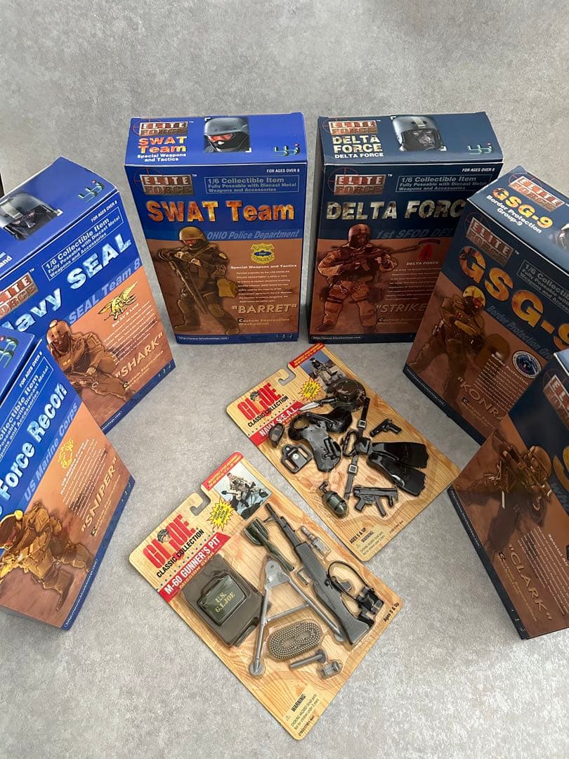 ELITE FORCE エリートフォース 6体セット オマケ付き