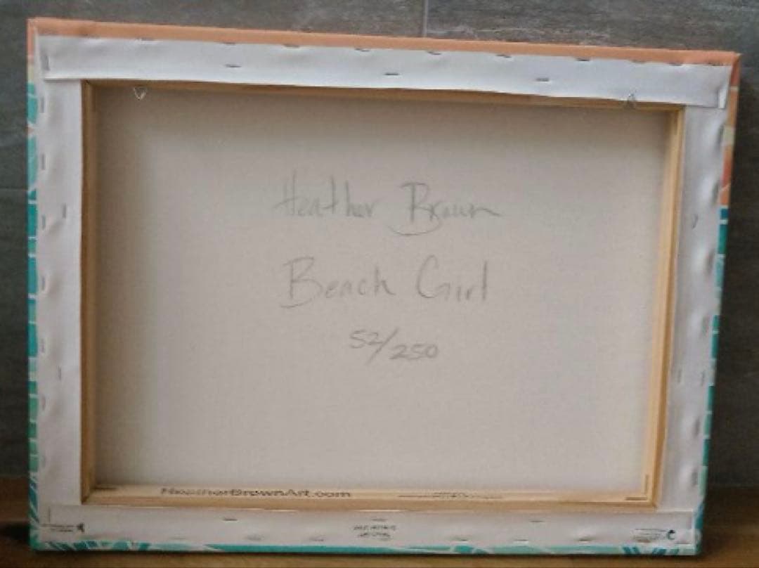 ヘザーブラウン Beach Girl 52/250