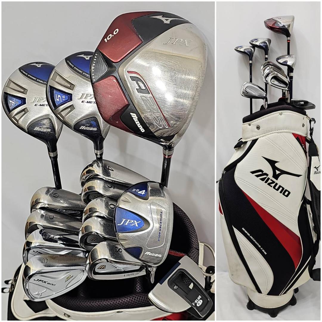 メンズ右利き初心者用　ミズノ　JPX　ゴルフクラブセット　K-2414