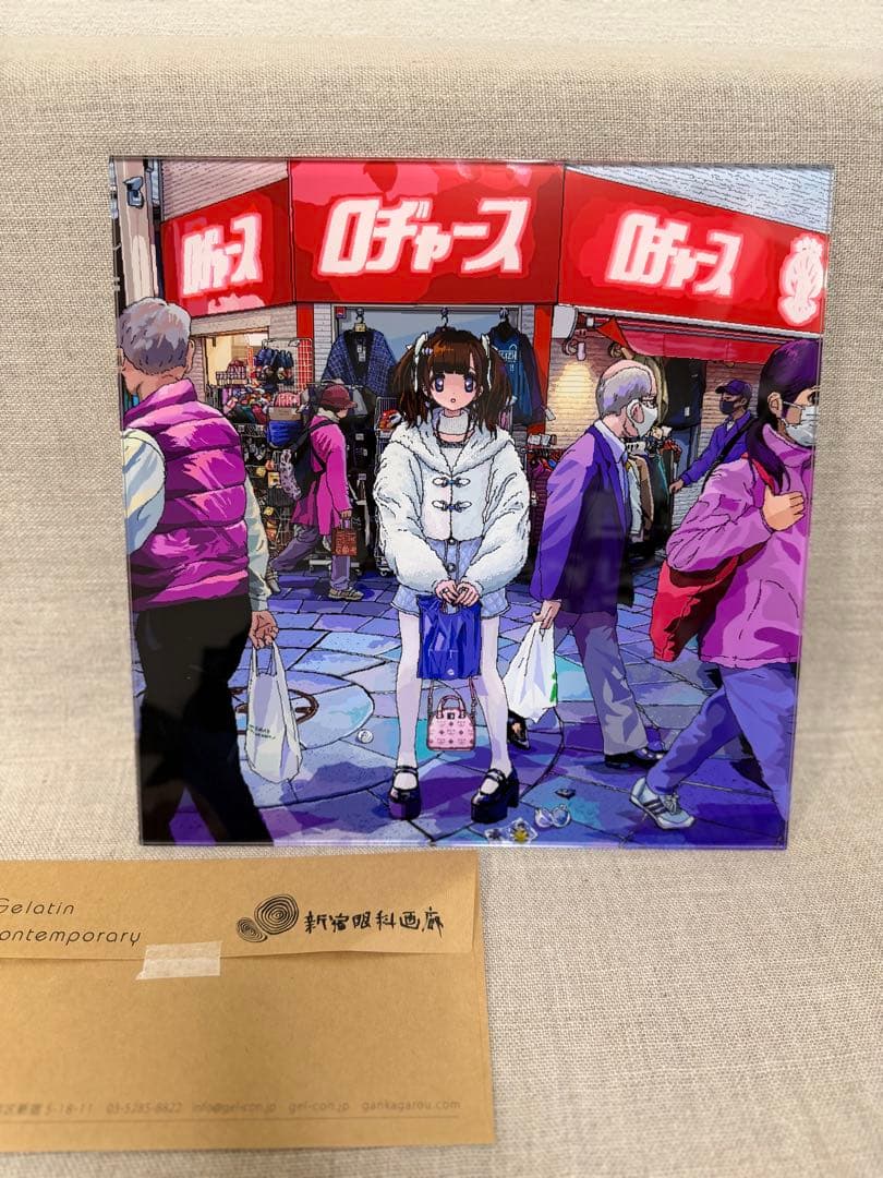 エース明　デジタル絵　アクリル印刷①