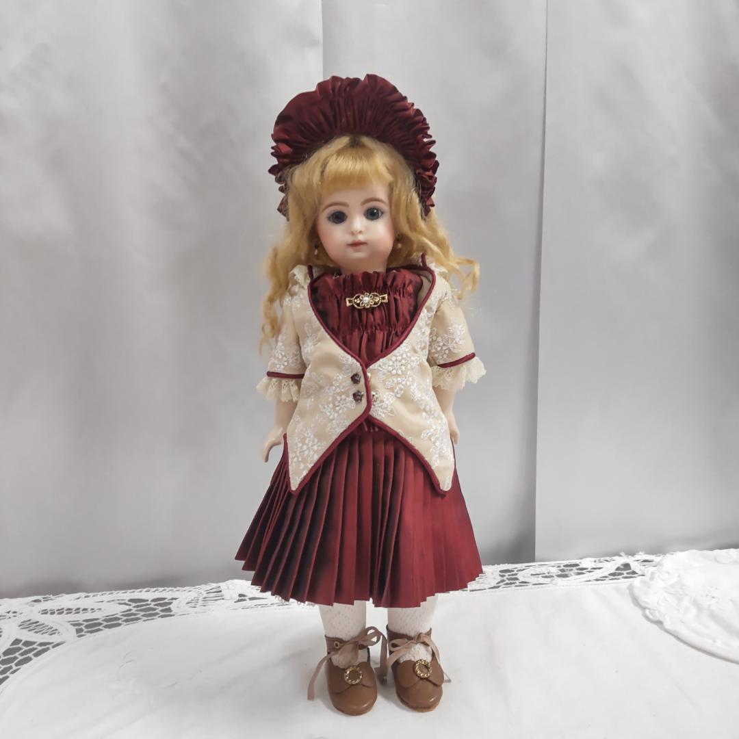 アンティークドール　リプロ　人形　作家　ビスクドール　ダネルパリスベベ