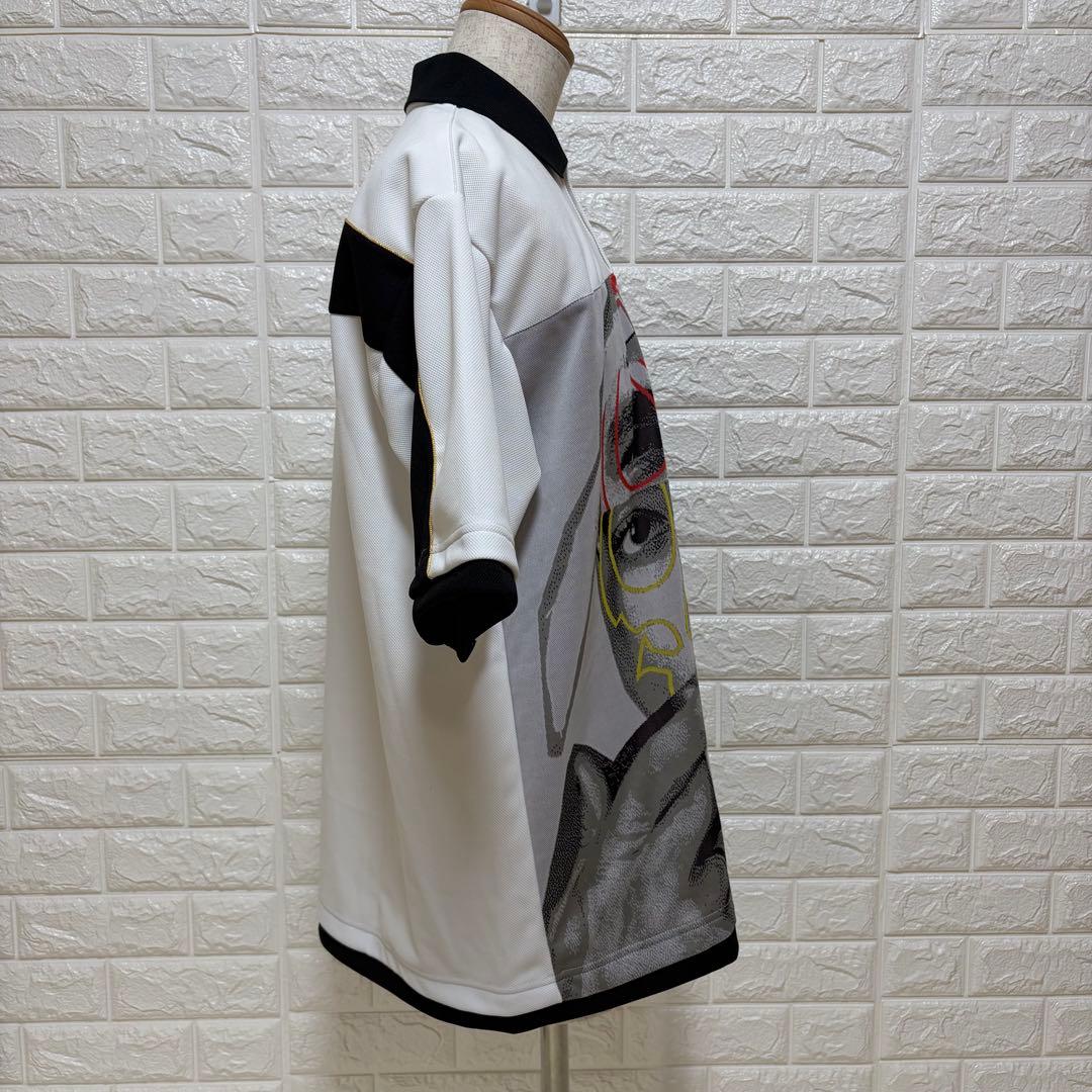 RUSSELUNO ポロシャツ サイズ5 グラフィックプリント 美品【1164】