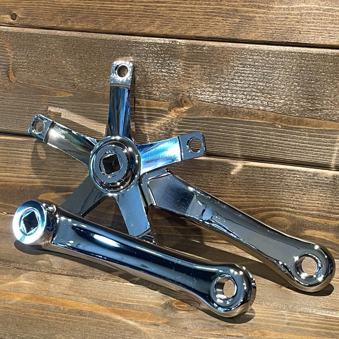 【新品】ARDENTRY ピスト用クランク ポリッシュ 165㎜ 144PCD