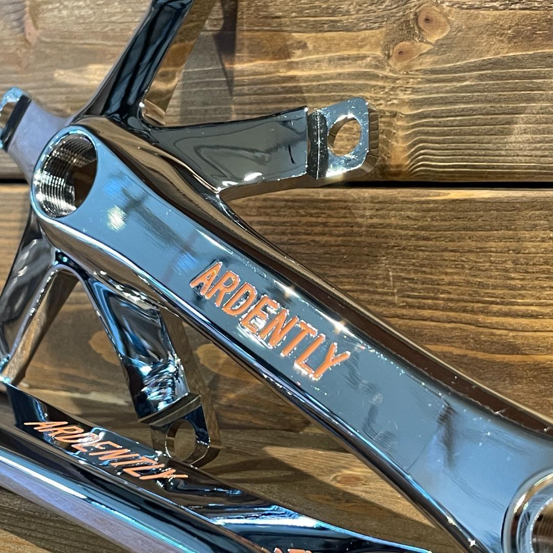 【新品】ARDENTRY ピスト用クランク ポリッシュ 165㎜ 144PCD