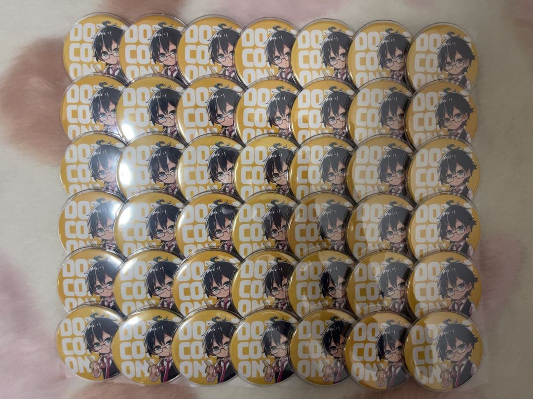 ₍ᐢ..ᐢ₎ ドズル社 おんりー缶バッジ×42個