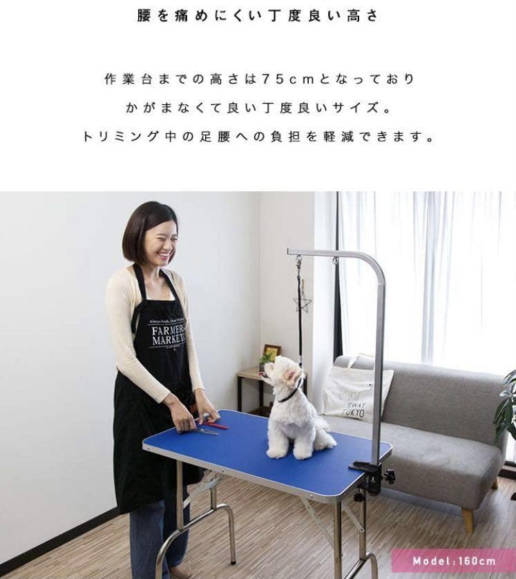 ❤トリマー推奨❣プロも使用する業務用トリミングシザー＆テーブルの豪華セット♪❤