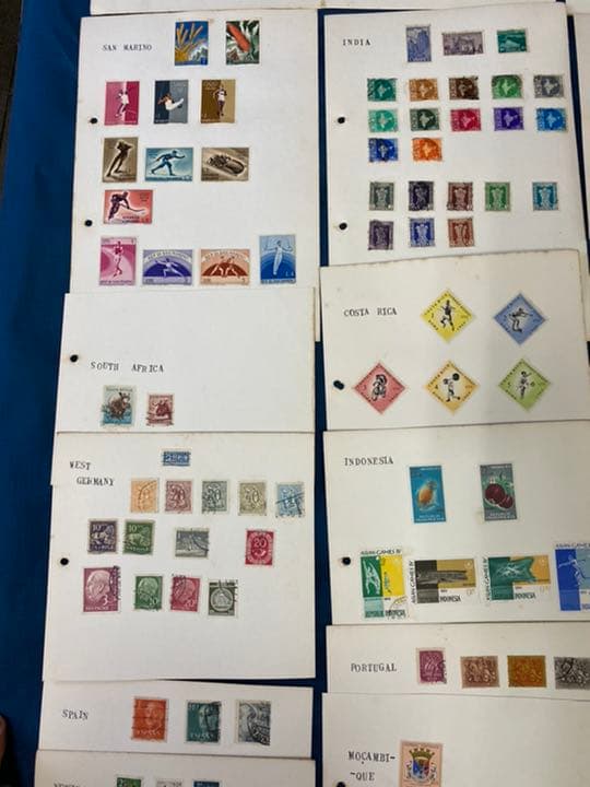 使用済み切手　外国切手　まとめ売り　大量　色々な国の切手　コレクション