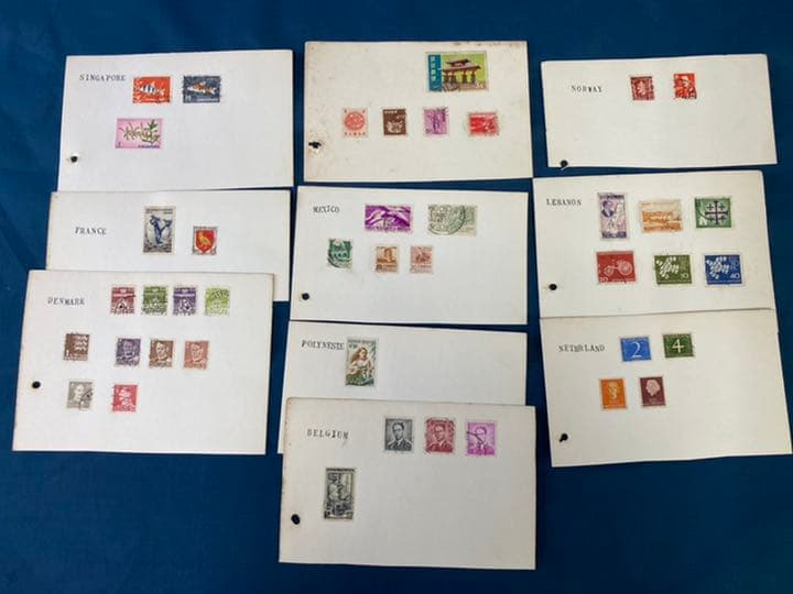 使用済み切手　外国切手　まとめ売り　大量　色々な国の切手　コレクション