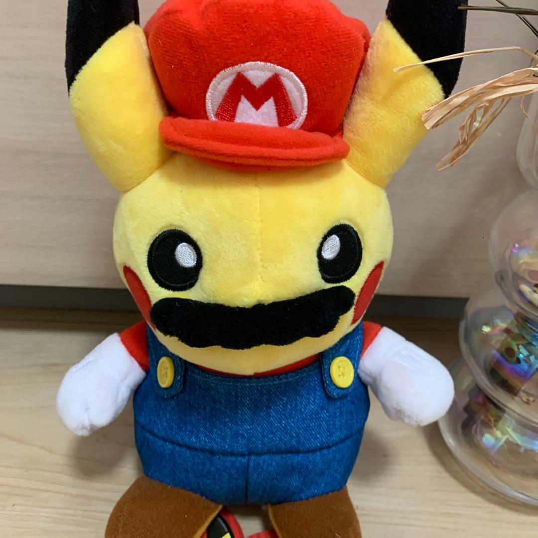 マリオピカチュウ ぬいぐるみ
