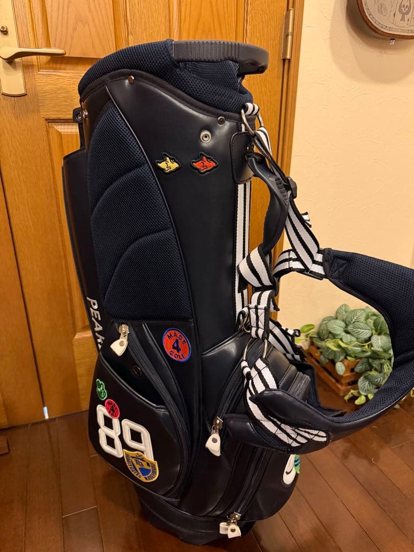 PEARLY GATES キャディバッグ、ヘッドカバー　セット