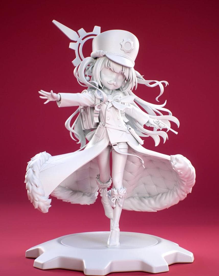 26ｃｍ　連河チェリノ　ブルアカ　ブルーアーカイブ　未塗装未組立　ガレキ