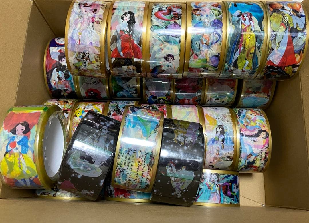 【レア】海外作家　人物ステッカー　oppテープ 紙もの　まとめ売り　オマケつき