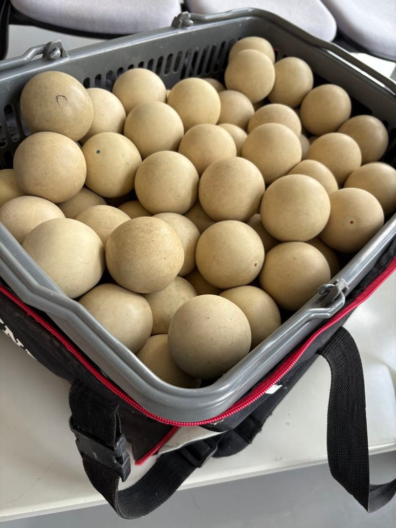 ソフトテニス練習用ボール100球プラスおまけ球