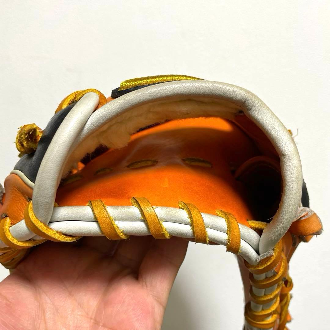 ナイキ プロ実使用 千葉ロッテ 清田選手 硬式 外野手用グローブ