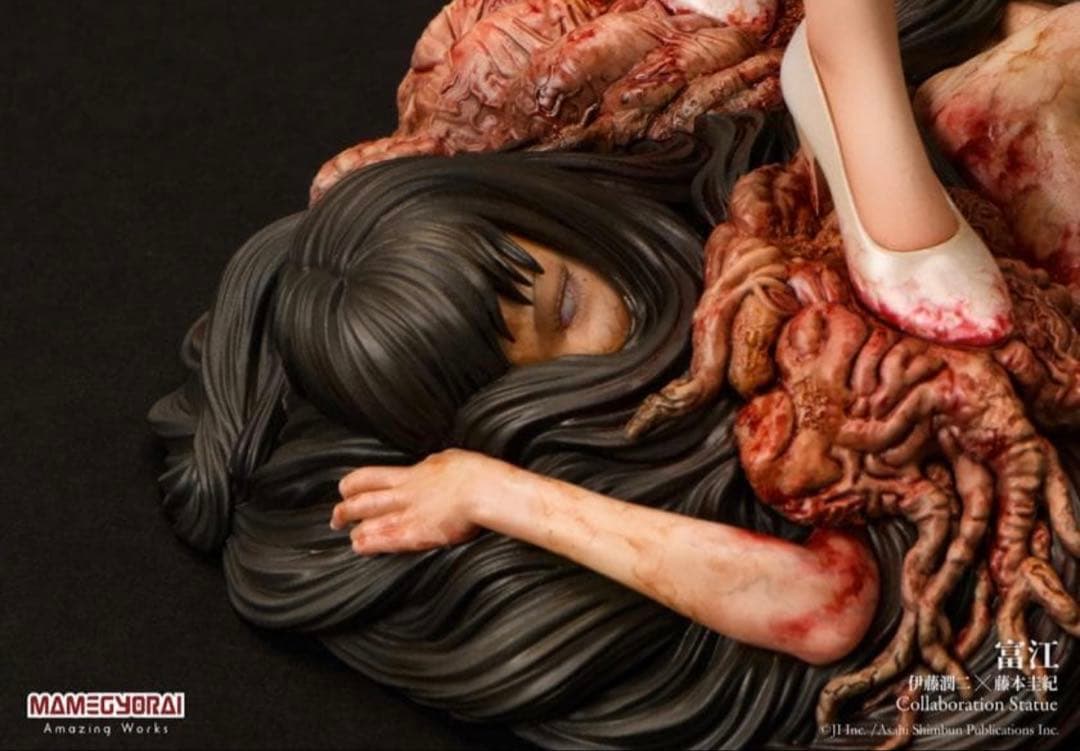 伊藤潤二×藤本圭紀 富江 コラボレーション スタチュー