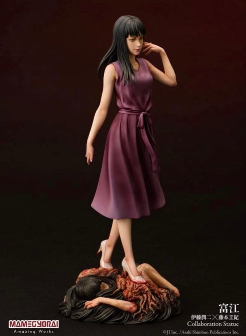 伊藤潤二×藤本圭紀 富江 コラボレーション スタチュー