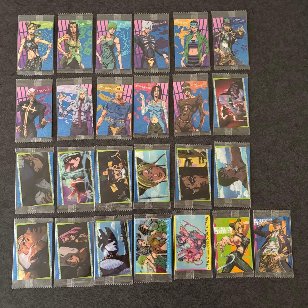 ジョジョの奇妙な冒険　ウエハース　カード　コンプセット　全224種