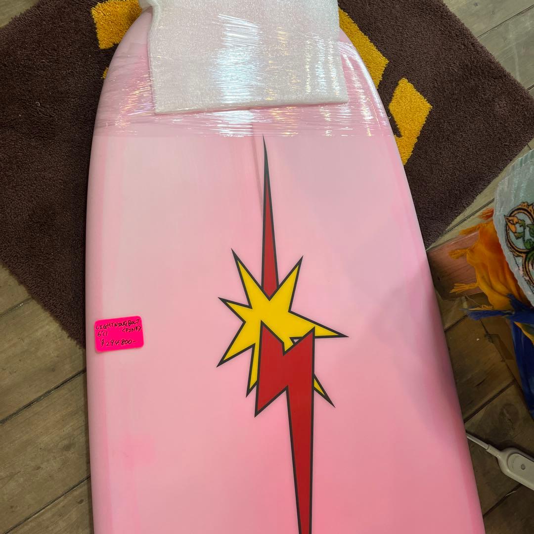 ライトニングボルト　スターボルト　LIGHTNINGBOLT ミッド　6'11