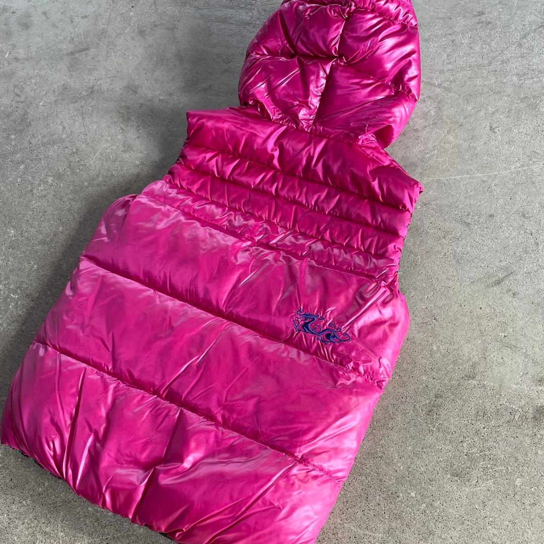 DANCE WITH DRAGON-リバーシブル ダウンベスト レディースゴルフ