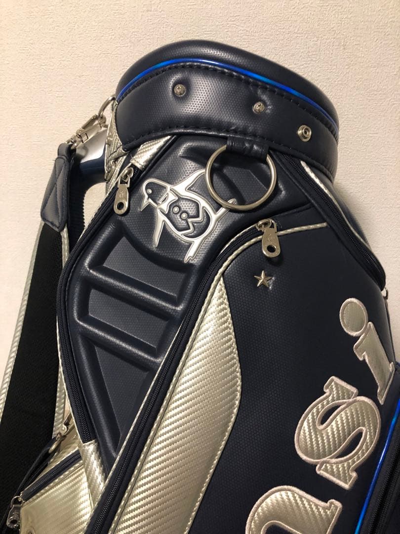 【送料込み】激レア　廃盤希少品　マンシングウェア　高級キャディバッグ　ゴルフ